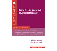 Remediation cognitive developpementale - Patrick Perret - In Press Eds - broché - Essai