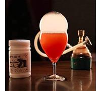 REMEK Kit De Fumage De Cocktails, Bubble Water Spraye Food Smoker Portable Handheld Cocktails Smoke Infuser Ensemble De Fumeur Moléculaire for Drinks Cocktails Bar Kitchen