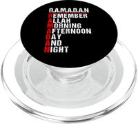 Remember Allah - Ramadan Kareem - Ramadan Mubarak Month 2026 PopSockets PopGrip pour MagSafe