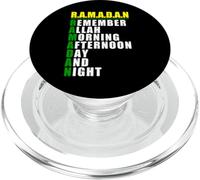 Remember Allah - Ramadan Kareem - Ramadan Mubarak Month 2026 PopSockets PopGrip pour MagSafe