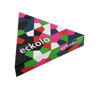 Remember Eckolo - Jeu de société coloré avec Cartes triangulaires pour Adultes et Enfants à partir de 6 Ans - Jeu de société pour 2 à 8 Joueurs EC1