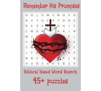 Remember His Promises Word Search Book: Word search with Easy to Read Print about Gods promises, Faith, Christianity and more | 6x9 inches, 100 pages ... Vacations, Holidays, Churches and Free Times