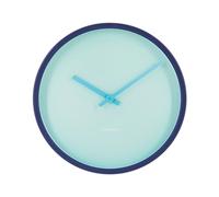 Remember - Horloge murale D30cm - Bleu - Bleu