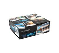 Remember Jeu de mémoire de Voyage du Monde - Jeu de mémoire pour Adultes et Enfants à partir de 4 à 44 Paires d'images - Boîte magnétique Pratique - Idée Cadeau pour Les Amateurs de Voyage