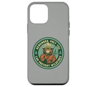 Remember Only You Can Prevent Wildfires Pointing Smokey Bear Coque pour iPhone 12 Mini
