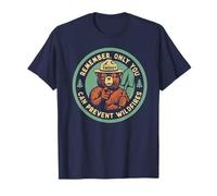 Remember Only You Can Prevent Wildfires Pointing Smokey Bear T-Shirt