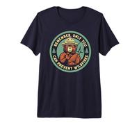 Remember Only You Can Prevent Wildfires Pointing Smokey Bear T-Shirt Haut de Gamme