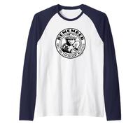 Remember Only You Vintage Smokey Bear Officially Licensed Manche Raglan