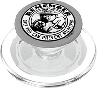 Remember Only You Vintage Smokey Bear Officially Licensed PopSockets PopGrip pour MagSafe