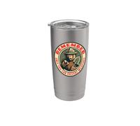 Remember Only You Vintage Smokey Bear Seal Retro Gobelet isotherme en acier inoxydable double paroi