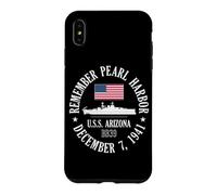 Remember Pearl Harbor 7 décembre 1941 U.S.S. Arizona BB39 Coque pour iPhone XS Max