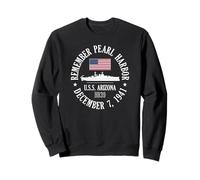 Remember Pearl Harbor 7 décembre 1941 U.S.S. Arizona BB39 Sweatshirt