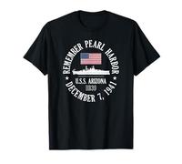 Remember Pearl Harbor 7 décembre 1941 U.S.S. Arizona BB39 T-Shirt