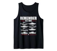 Remember Pearl Harbor Memorial Day 7 décembre 1941 WWII Débardeur