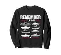 Remember Pearl Harbor Memorial Day 7 décembre 1941 WWII Sweatshirt