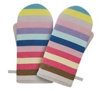 REMEMBER REOH05 manique et gant isolant Gants de four 2 pièces Multicolore Coton, Polyester