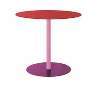 Remember Table d'appoint Rondo Berry en métal Ø 48 cm | Table ronde design, pour canapé et fauteuil, multicolore, pied d'assiette stable, taille compacte