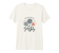 Remember Your Why Inspirational Citation T-Shirt Haut de Gamme