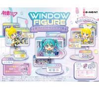 Rement Hatsune Miku Series WINDOW FIGURE Collection Approx. H 4.5 x W 2.8 x D 2.4 inches (115 x 70 x 60 mm), PVC