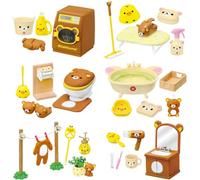 Rement Rilakkuma Rilakkuma Rilakkuma Chambre avec une ambiance renforcée Rafraîchissante ♪ 1 boîte env. H 4,5 x l 2,8 x P 5,1 cm (115 x 70 x 50 mm), fabriqué en PVC et ABS