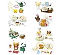 Rement Rilakkuma The Longing Britishi Tea Time Boîte en PVC et ABS Env. 115 x 70 x 50 mm