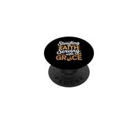 Remerciement à l'épouse du Pasteur Première Dame, épouse de Pasteur Afro PopSockets PopGrip Adhésif