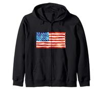 Remerciements aux Anciens Combattants du défilé du Drapeau américain des États-Unis du 4 Juillet Sweat à Capuche