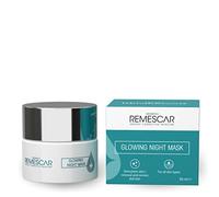Remescar Masque de Nuit Visage 50ml - Exfoliant Éclat & Pores | Élimine les cellules mortes et désobstrue les pores - Réveille l’éclat des peaux ternes - Aux acides de fruits et peptides