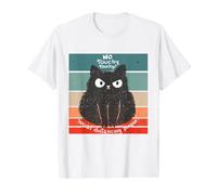 Remettez s’il Vous plaît Chat drôle de Distance Sociale T-Shirt Graphique avec Valeur