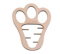 Remingtape 1 bannière de vacances pour décoration de cheminée et d'escalier, œufs de Pâques, empreintes de pattes de lapin, farine
