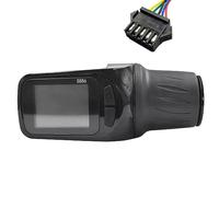 Remingtape 1 panneau d'affichage LCD 24 V 36 V 48 V 60 V S886 Ebike - Réglage + clapet papillon pour scooter électrique (fiche SM 5 broches)