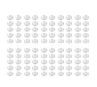 Remingtape 100 Pcs Rond Transparent en Plastique Boite de Coin 22mm