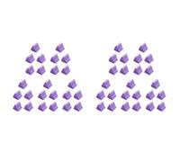 Remingtape 100 Pieces X Blocs de Poncage Outil de Polissage Outil de Poncage en Acrylique Outils A Ongles pour L'Art des Ongles (Couleur: Violet)