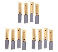Remingtape 12Pcs de Charbon de Moteur de Machine à Laver Insère Les Brosses L94MF7 pour