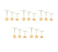 Remingtape 15 Pièces Mode T-Bar Présentoir Support de Support Boucles d'oreilles Suspendus Organisateur Ensemble de