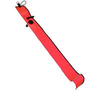 Remingtape 1M Scuba Plongée Gonflable SMB Signal Marqueur Bouée Visibilité Tube de Signal Flotteur Saucisse Rouge