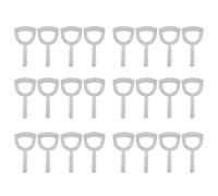 Remingtape 24X Grattoir à Viande Grattoir à Poussière D'Os Grattoir à Os Grattoir en Poly Blanc D'Os Grattoir à Poussière D'Os Carré