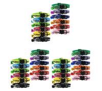 Remingtape 36 PièCes SéRies Réfléchissantes Les Colliers de Chat Boucle de Sécurité à LibéRation avec Cloche Réglable 19-32 cm (12 Couleurs)