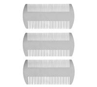 Remingtape 3X Double Action En Acier Inoxydable Taille de Carte de Crédit Peigne Portefeuille Peigne Poche Peigne Anti-Statique Peigne À Cheveux Barbe Peigne Moustache pour Homme