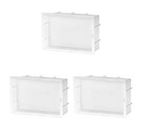 Remingtape 3X Grands Moules en Résine, Moules en Silicone Rectangle pour la Coulée de Résine, Moules en Résine époxy pour la Conservation des Fleurs, Artisanat en Résine