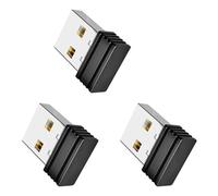 Remingtape 3X Mouse Jigglers Mover Indétectable Port USB Automatique Shaker Wiggler pour Ordinateur Portable Maintient L'Ordinateur Éveillé Mouvement de la Souris Noir