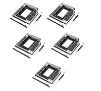 Remingtape 5X Universal 2Nd HDD Ssd Plaques 9.5mm pour Cd/DVD-Rom Baie Optique pour HDD Sataii Disques Support