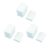 Remingtape 60 Pieces L'Eponge du Nettoyage Magique Mousse L'Eponge de Lavage pour la Lavage de Cuisine et la Voiture 10X6X2cm (Blanc)