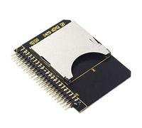 Remingtape Adaptateur SD IDE vers 2,5 IDE 44 broches pour carte mémoire SDHC/SDXC/MMC 44 broches pour ordinateur portable PC
