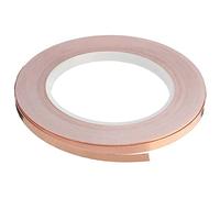 Remingtape adhésif unilatéral en cuivre - de blindage autocollant - Bande anti-interférence - Pour guitare - 5 mm x 20 m