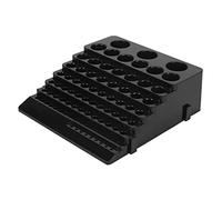 Remingtape Boîte de rangement pour perceuse, fraise peu encombrante, support de rangement, boîte de rangement pour le bricolage à