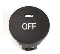 Remingtape Bouton de commande centrale pour climatisation - Couvercle OFF pour 5 séries E60 E61 61319250196