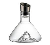 Remingtape Carafe à vin transparente avec aérateur - Carafe à vin rouge avec