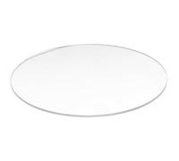 Remingtape Disque rond en acrylique solide transparent de 3 mm de diamètre : 85 mm