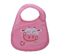 Remingtape Enfant en bas âge doux pour nourrir Récipient imperméable Serviette en coton Lots vaches